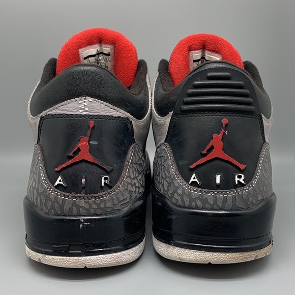 Jordan 3 Retro Stealth‎ Cool Grey Basketball Shoes 136064-003 Men\'s Sz 13 main image 9